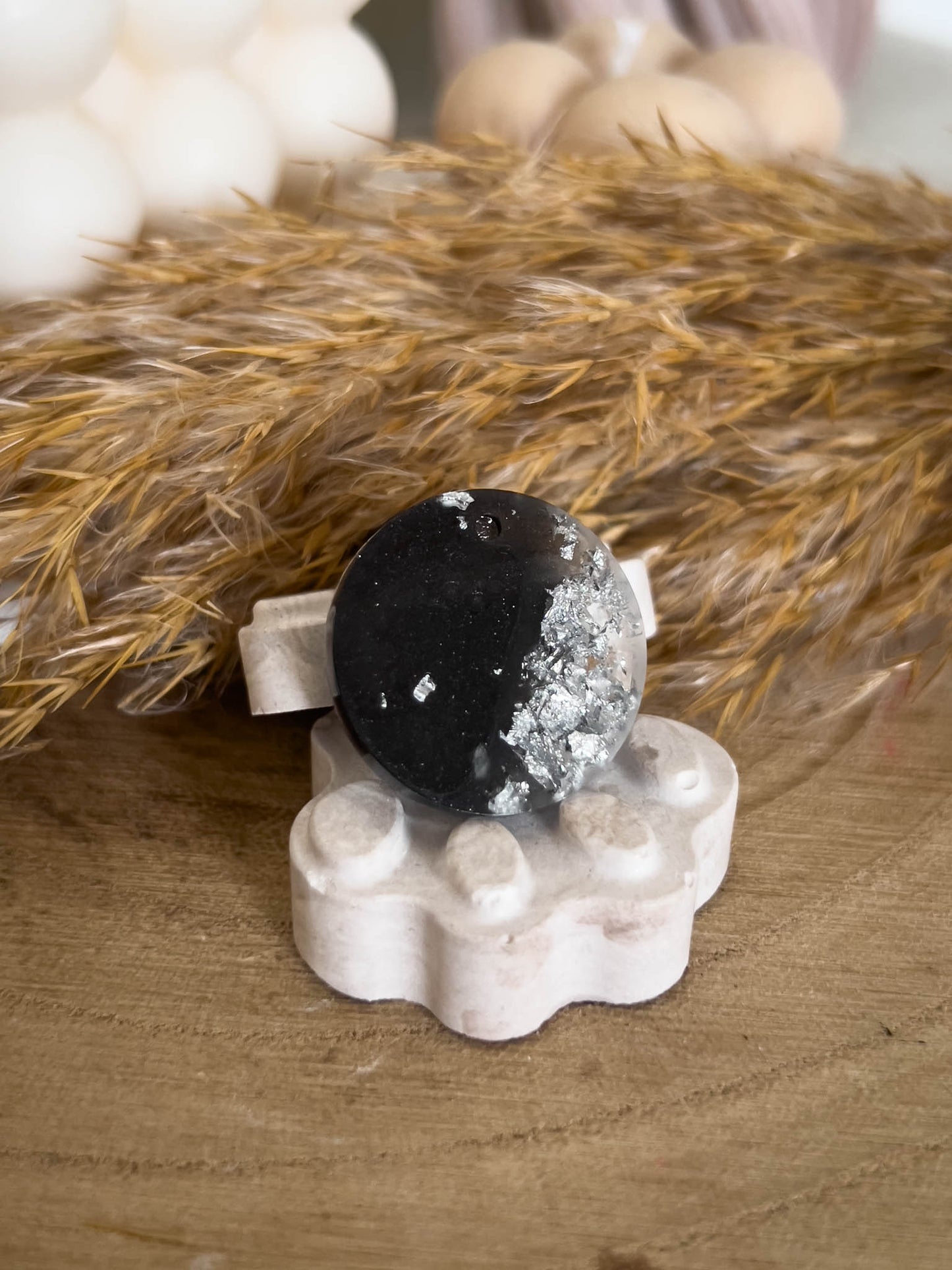 Schwarz &Silber Flocken 2